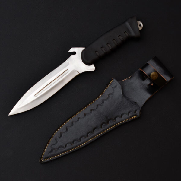 Tactical Fixed Blade Hunting Knife with Sheath – Full Tang Stainless Steel Survival Knife